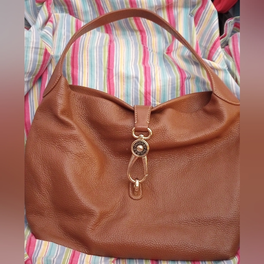 Dooney & Bourke Florentine Logo Lock Shoulder Bag